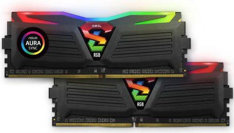 Модуль памяти DDR4 Geil 16GB (2x8GB) Super Luce RGB SYNC AMD Gaming Memory GALS416GB2400C16DC Модуль памяти DDR4 Geil 16GB (2x8GB) Super Luce RGB SYNC AMD Gaming Memory GALS416GB2400C16DC