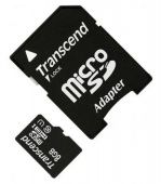 Карта памяти Micro SDHC Transcend 8ГБ microSDHC Class 10 UHS-I TS8GUSDU1
