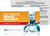 Брандмауэр Eset NOD32 Smart Security. Карта продления