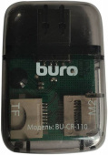 Картридер внешний Buro BU-CR-110 черный