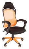 Игровое кресло Chairman game 12 чёрное/оранжевое 00-07016631