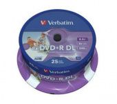  DVD+R DL Verbatim 8.5 8x 43667