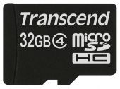  Micro SDHC Transcend 32 TS32GUSDC4