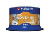 Диск DVD-R Verbatim 4.7ГБ 16x 43533
