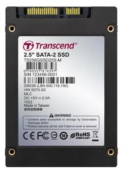 Накопитель SSD SATA 2.5 Transcend 256ГБ TS256GSSD25S-M Накопитель SSD SATA 2.5 Transcend 256ГБ TS256GSSD25S-M
