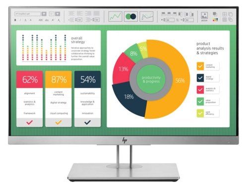 Монитор Hewlett Packard EliteDisplay E223 черный 1FH45AA Монитор Hewlett Packard EliteDisplay E223 черный 1FH45AA