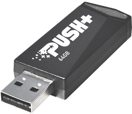 Накопитель USB flash Patriot Memory 64Gb Push+ (PSF64GPSHB32U) Накопитель USB flash Patriot Memory 64Gb Push+ (PSF64GPSHB32U)