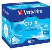 Диск CD-R Verbatim 800МБ 40x 43428