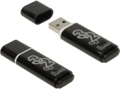 Накопитель USB flash Smart Buy 32Gb Glossy Black USB 2.0 (SB32GBGS-K)