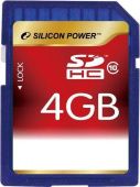   SDHC Silicon Power 4 SP004GBSDH010V10