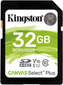 Карта памяти SDHC Kingston 32GB SDS2/32GB