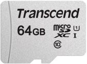 Карта памяти micro SDXC Transcend 64Gb TS64GUSD300S