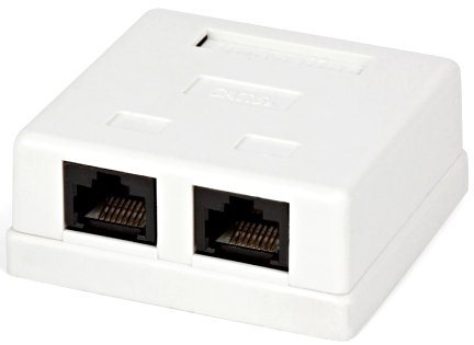 Фурнитура розетка Gembird NAS214 RJ-45 Фурнитура розетка Gembird NAS214 RJ-45