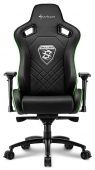 Игровое кресло Sharkoon Shark SKILLER SGS4 BK/GN чёрно-зелёное
