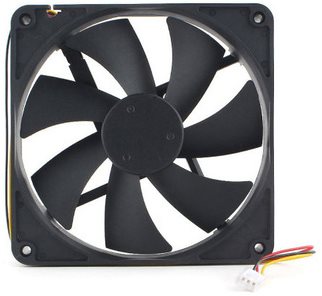 Вентилятор для корпуса Gembird D14025BM-3 фото 2 Вентилятор для корпуса Gembird D14025BM-3 фото 2