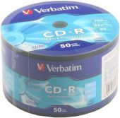 Диск CD-R Verbatim 700МБ 52x 43787