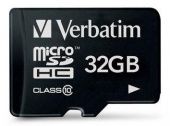   Micro SDHC Verbatim 32 microSDHC Class 10 44083