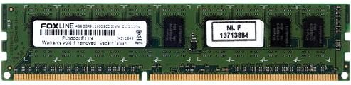 Модуль памяти для сервера DDR3 Foxline 8GB FL1600LE11/8 Модуль памяти для сервера DDR3 Foxline 8GB FL1600LE11/8