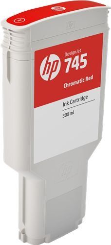 Оригинальный струйный картридж Hewlett Packard 745 300-ml Chromatic Red F9K06A Оригинальный струйный картридж Hewlett Packard 745 300-ml Chromatic Red F9K06A