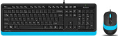Комплект клавиатура + мышь A4Tech Fstyler F1010 F1010 BLUE