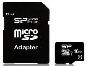   Micro SDHC Silicon Power 16 SP016GBSTHDU1V10-SP