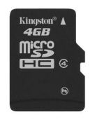 Карта памяти Micro SDHC Kingston 4ГБ SDC4/4GBSP