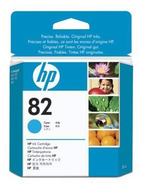 Оригинальный струйный картридж Hewlett Packard №82 CH566A Оригинальный струйный картридж Hewlett Packard №82 CH566A