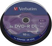  DVD+R DL Verbatim 8.5 8x 43666