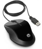 Hewlett Packard Mouse X1500 (Glossy Black) cons H4K66AA