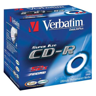 Диск CD-R Verbatim 700МБ 52x DataLifePlus Диск CD-R Verbatim 700МБ 52x DataLifePlus