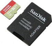   Micro SDHC SanDisk 32 Class 10 UHS-I U3 Extreme SDSQXVF-032G-GN6AT