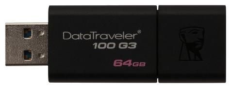 Накопитель USB flash Kingston 64ГБ DT100G3/64GB RTL фото 2 Накопитель USB flash Kingston 64ГБ DT100G3/64GB RTL фото 2