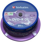 DVD+R DL Verbatim 8.5 8x 43757