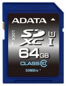   SDXC A-Data 64GB SDXCASDX64GUICL10-R