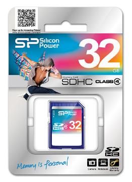 Карта памяти SDHC Silicon Power 32ГБ SP032GBSDH004V10 Карта памяти SDHC Silicon Power 32ГБ SP032GBSDH004V10