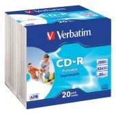 Диск CD-R Verbatim 700МБ 52x 43424