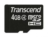   Micro SDHC Transcend 4 TS4GUSDC4
