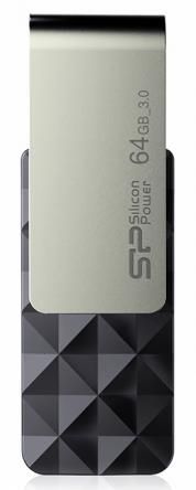 Накопитель USB flash Silicon Power 64ГБ Blaze B30 SP064GBUF3B30V1K Накопитель USB flash Silicon Power 64ГБ Blaze B30 SP064GBUF3B30V1K