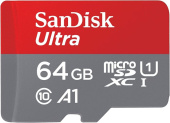   micro SDXC SanDisk 64GB Ultra SDSQUAB-064G-GN6MN
