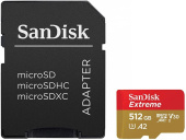 Карта памяти Micro SD SanDisk 512Gb Extreme SDSQXA1-512G-GN6MA