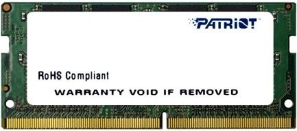 Модуль памяти SO-DIMM DDR4 Patriot Memory 16Gb PSD416G240081S Модуль памяти SO-DIMM DDR4 Patriot Memory 16Gb PSD416G240081S