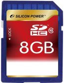   SDHC Silicon Power 8 SP008GBSDH010V10