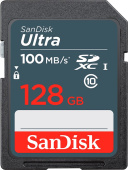 Карта памяти SDHC SanDisk 128Gb SDSDUNR-128G-GN3IN Ultra