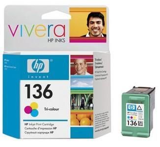 Оригинальный струйный картридж Hewlett Packard 136 C9361HE Оригинальный струйный картридж Hewlett Packard 136 C9361HE