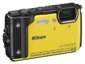 Цифровой фотоаппарат Nikon CoolPix W300 желтый VQA072E1