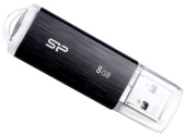  USB flash Silicon Power 8Gb Ultima U02 Black USB 2.0 (SP008GBUF2U02V1K)