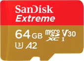   micro SDXC SanDisk 64Gb Extreme SDSQXA2-064G-GN6GN