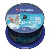 Диск CD-R Verbatim 700МБ 52x 43309