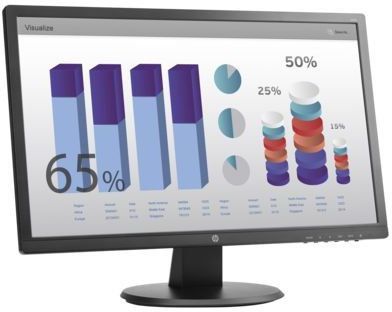 Монитор Hewlett Packard V243 черный W3R46AA Монитор Hewlett Packard V243 черный W3R46AA