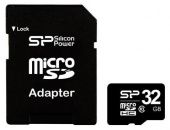   Micro SDHC Silicon Power 32 SP032GBSTH010V10